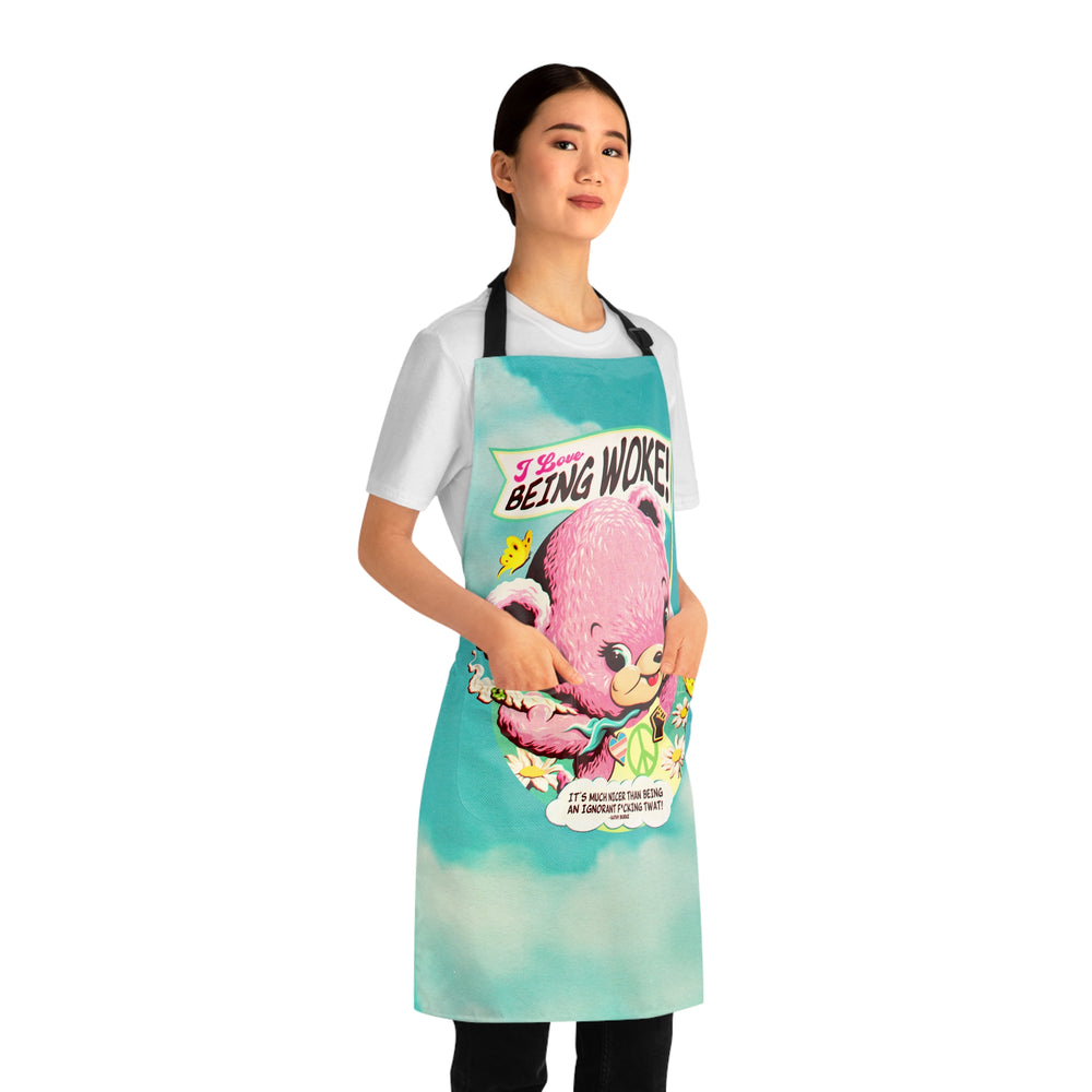 I Love Being Woke - Apron (AOP)