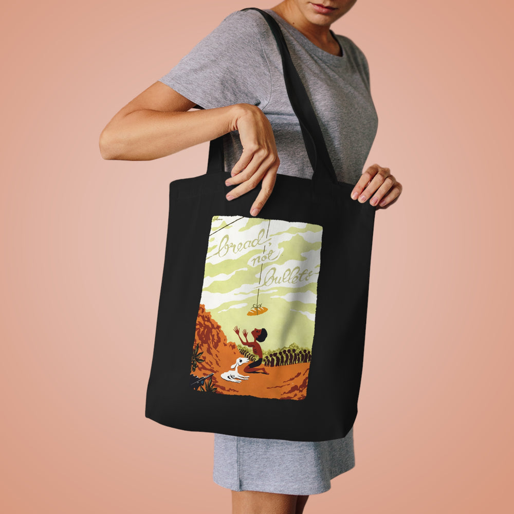 BREAD, NOT BULLETS [Australian-Printed] - Cotton Tote Bag