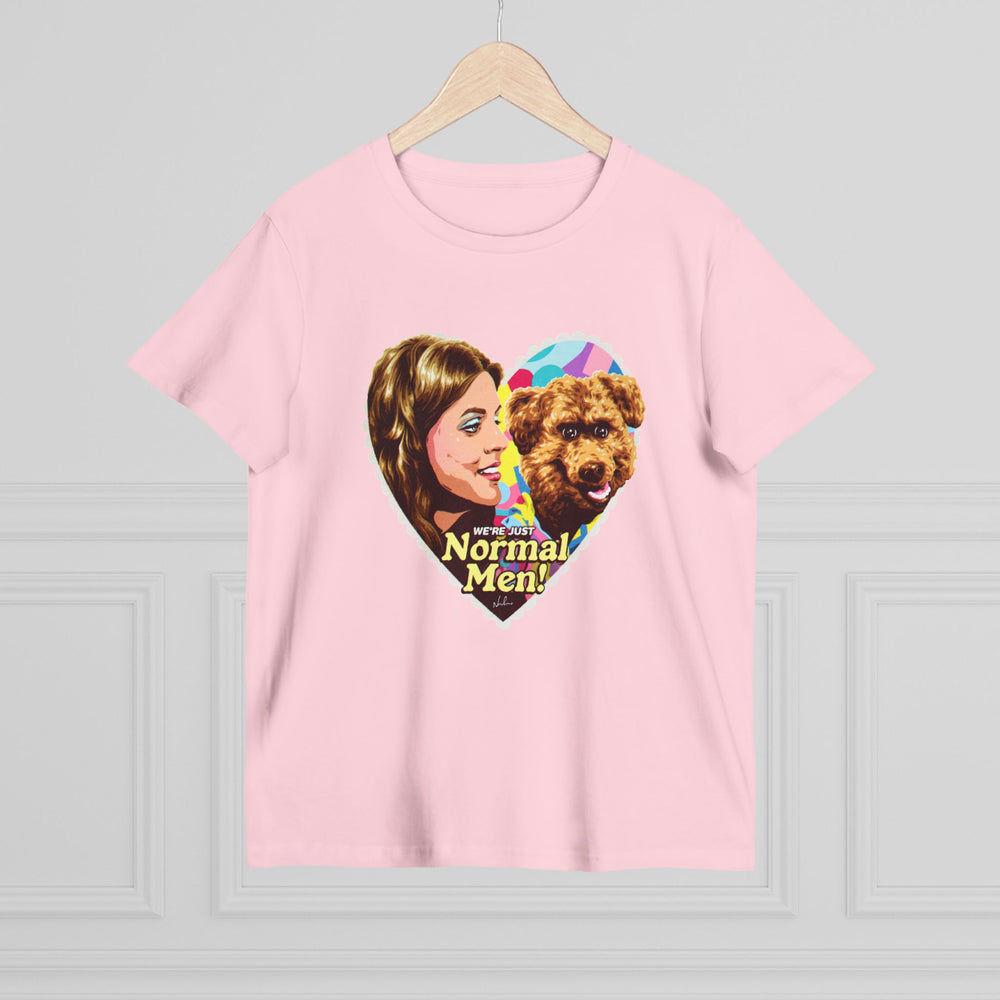 We're Just Normal Men [Australian-Printed] - Women’s Maple Tee