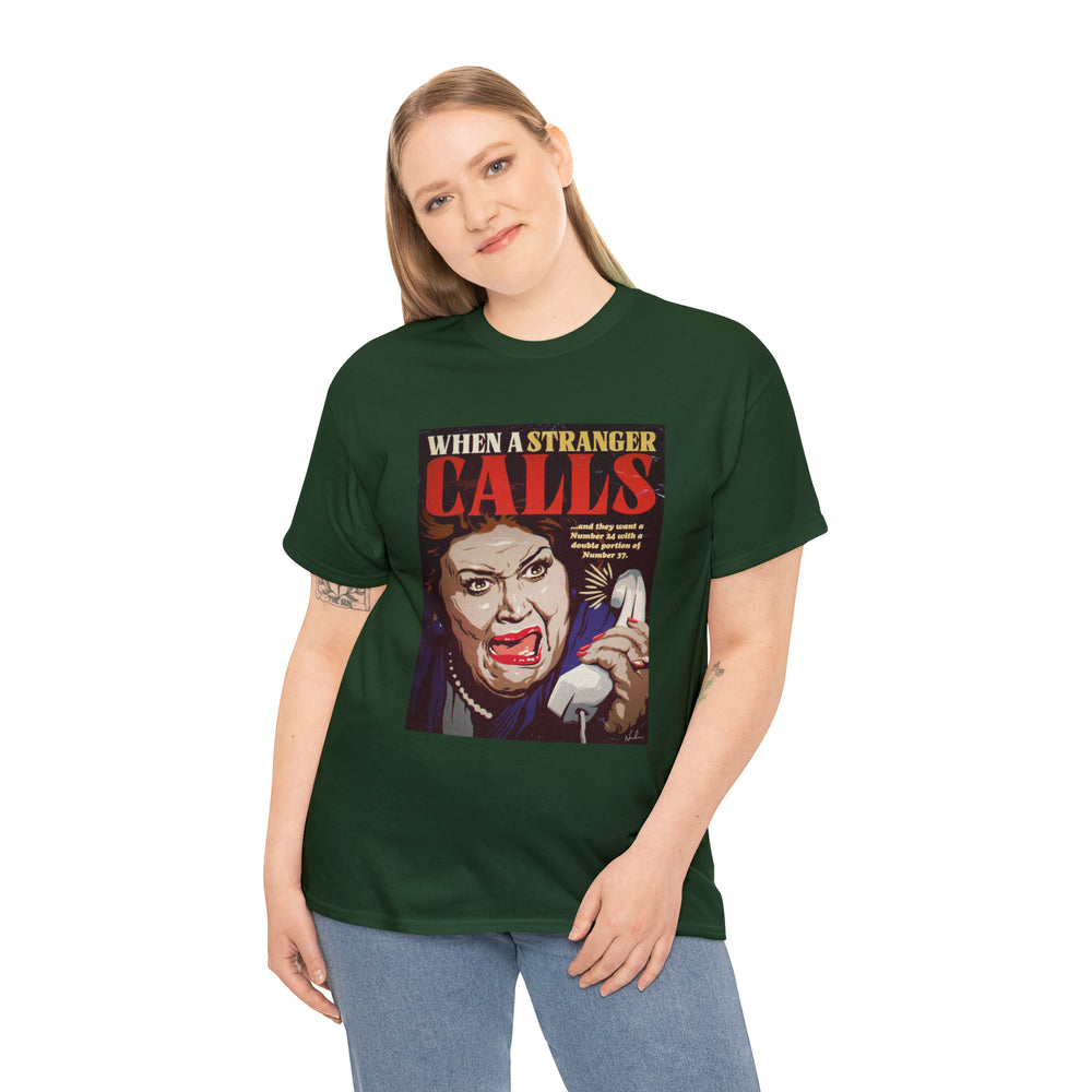 When A Stranger Calls [Australian-Printed] - Unisex Heavy Cotton Tee