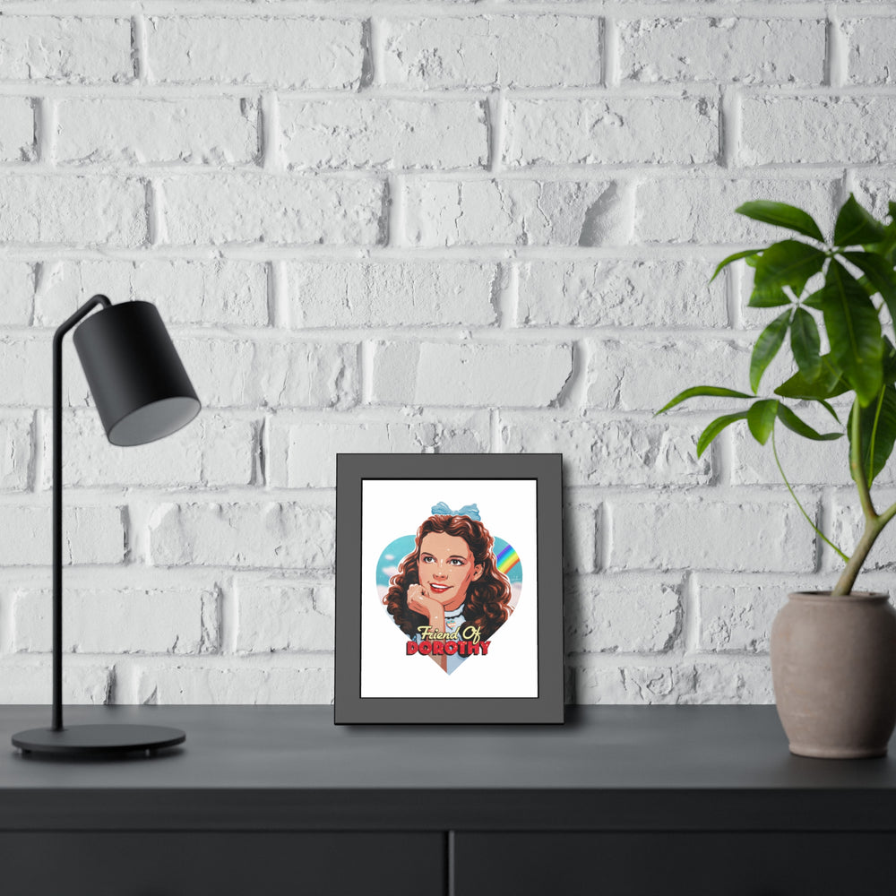 FRIEND OF DOROTHY [Coloured-BG] - Framed Paper Posters