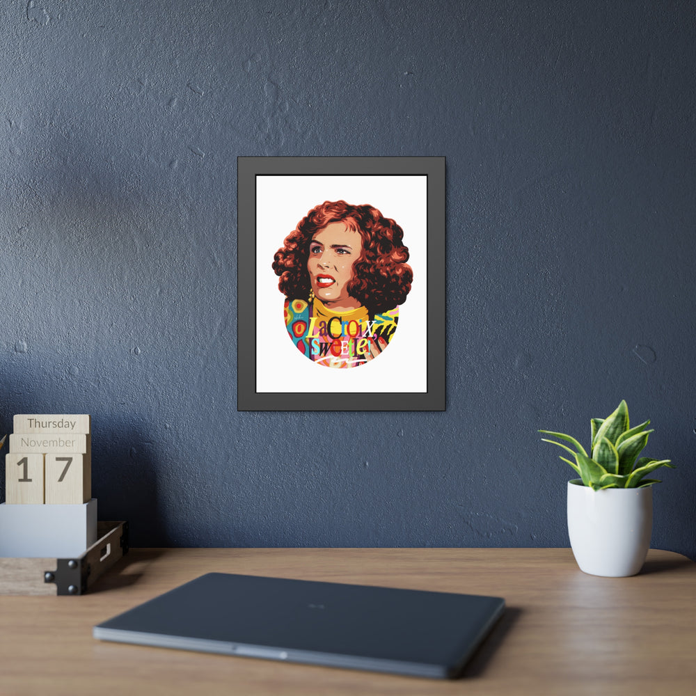 Copy of LaCroix, Sweetie! - Framed Paper Posters