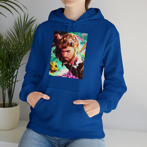 GALACTIC GEORGE [Australian-Printed] - Unisex Heavy Blend™ Hooded Sweatshirt