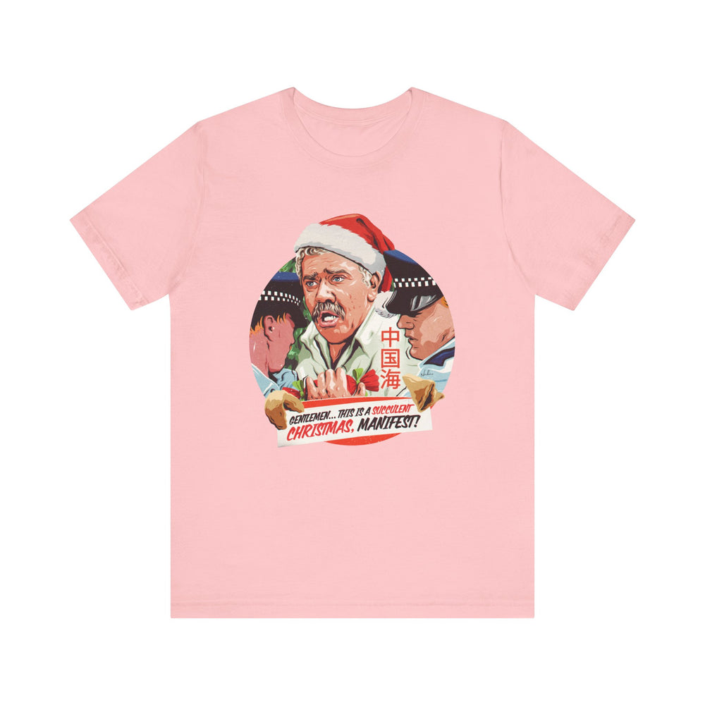 GENTLEMEN... THIS IS A SUCCULENT CHRISTMAS, MANIFEST! [US-Printed] - Unisex Jersey Short Sleeve Tee