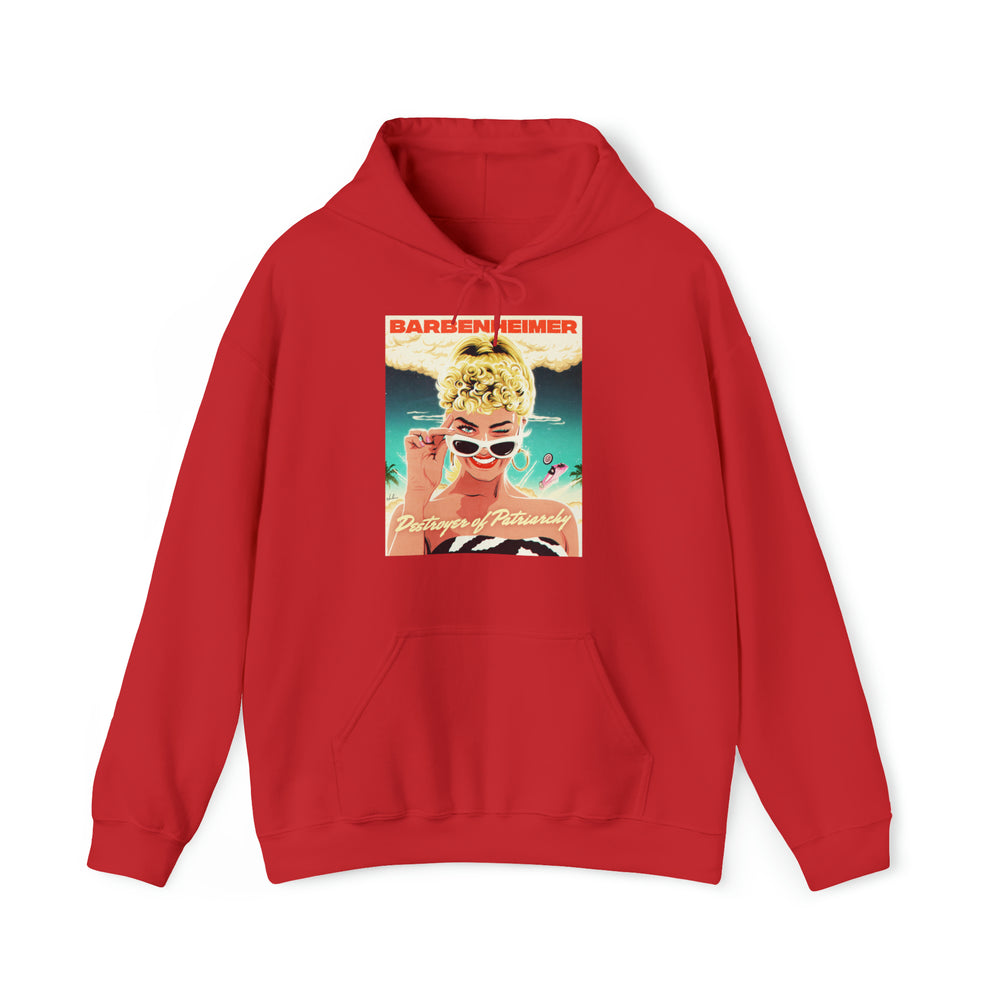 BARBENHEIMER [Australian-Printed] - Unisex Heavy Blend™ Hooded Sweatshirt