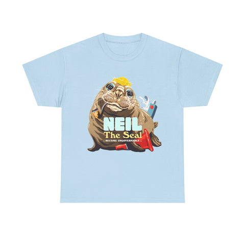 Neil The Seal [Australian-Printed] - Unisex Heavy Cotton Tee