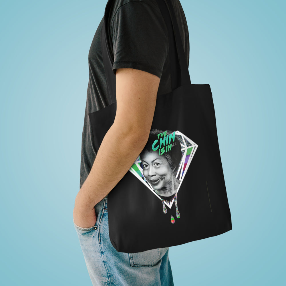 THE CHIN IS IN [Australian-Printed] - Cotton Tote Bag