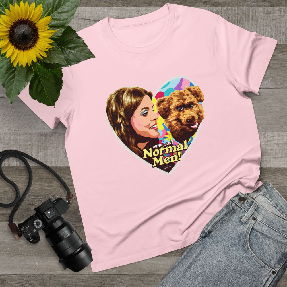 We're Just Normal Men [Australian-Printed] - Women’s Maple Tee