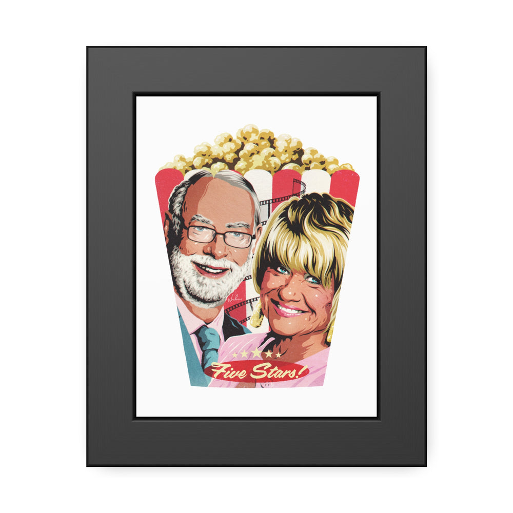 FIVE STARS! - Framed Paper Posters