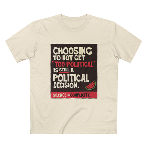 A Political Decision [Australian-Printed] - Men's Staple Tee