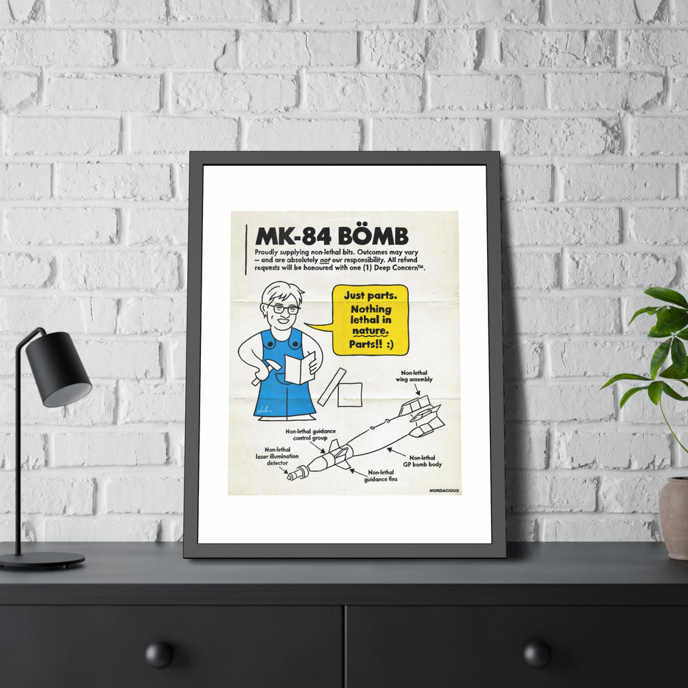 Nothing Lethal in Nature™ - Framed Paper Posters