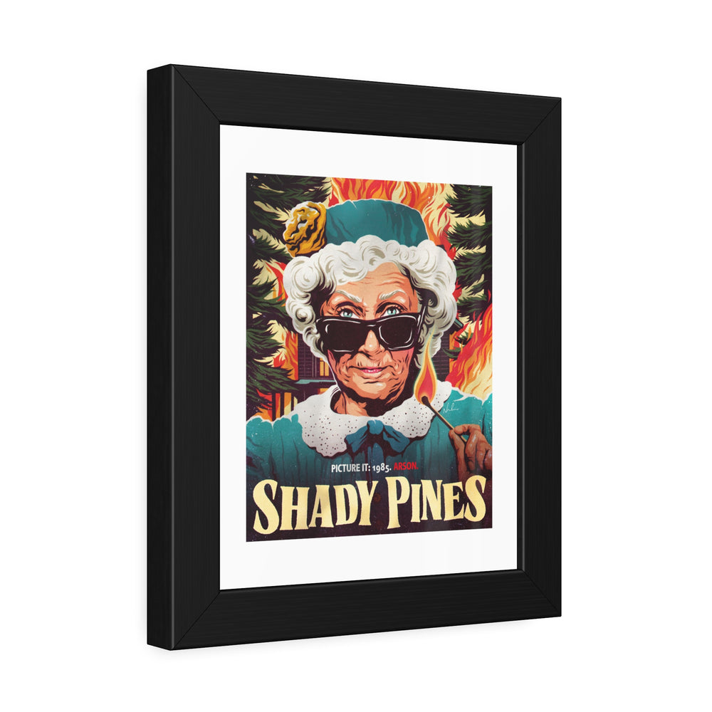 SHADY PINES - Framed Paper Posters