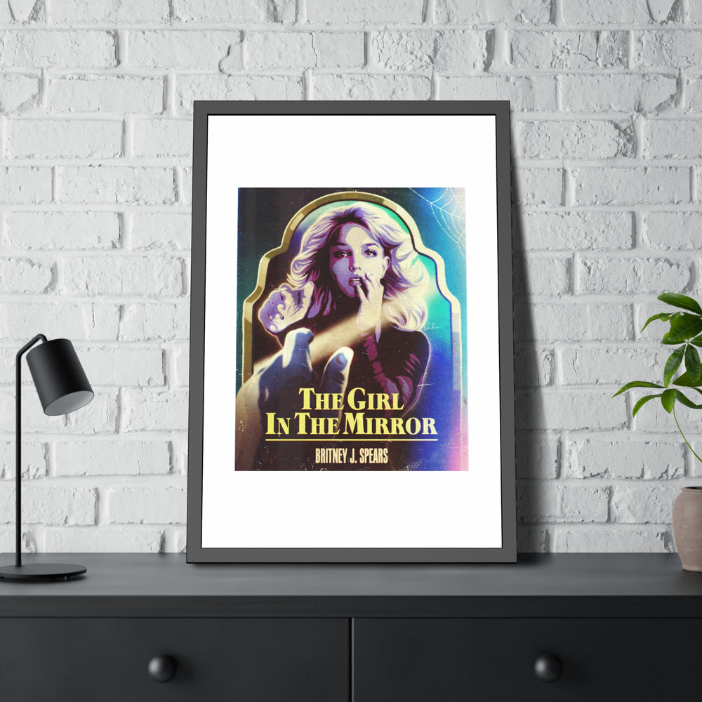 The Girl In The Mirror - Framed Paper Posters