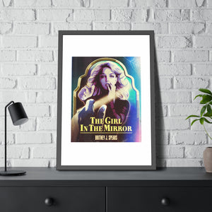 The Girl In The Mirror - Framed Paper Posters