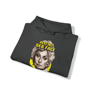 RESTING BEA FACE [Australian-Printed] - Unisex Heavy Blend™ Hooded Sweatshirt