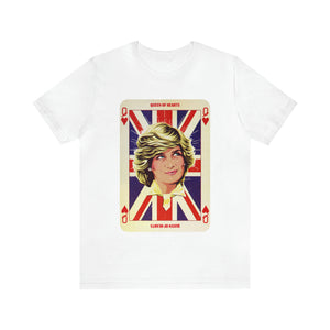 Queen Of Hearts [UK-Printed] - Unisex Jersey Short Sleeve Tee