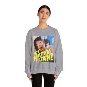 NOT HAPPY, JAN! [Australian-Printed] - Unisex Heavy Blend™ Crewneck Sweatshirt