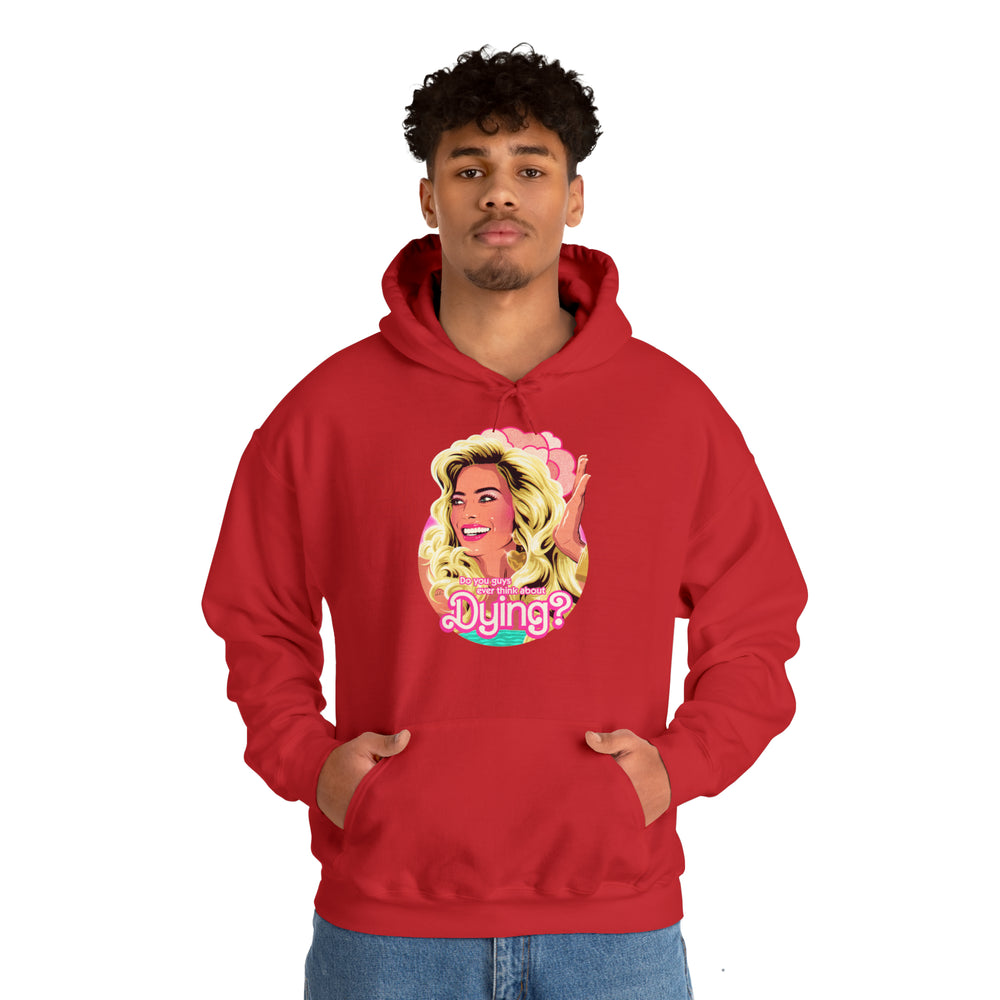 Do You Guys Ever Think About Dying? [Australian-Printed] - Unisex Heavy Blend™ Hooded Sweatshirt