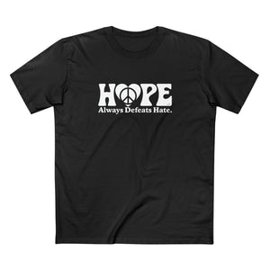 Hope Always Defeats Hate [Australian-Printed] - Men's Staple Tee