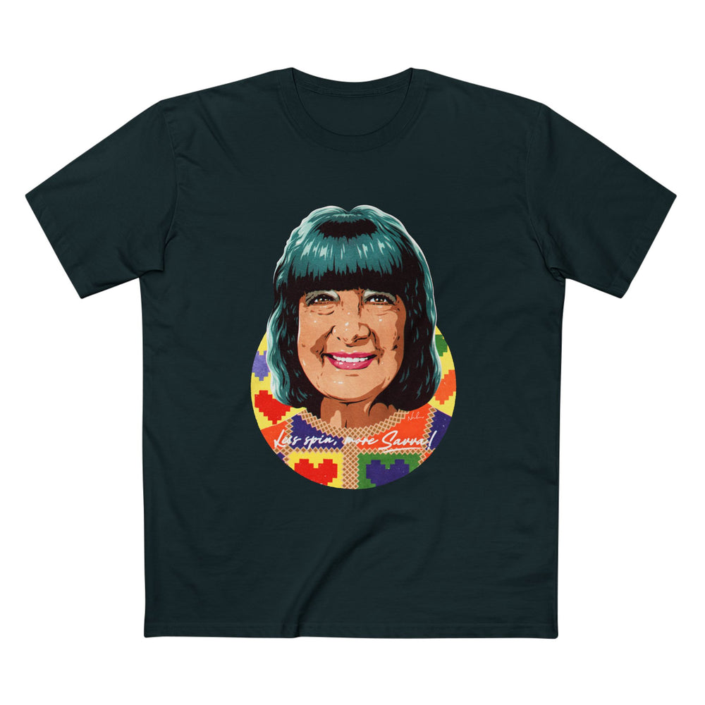 Less Spin, More Savva [Australian-Printed] Men's Staple Tee