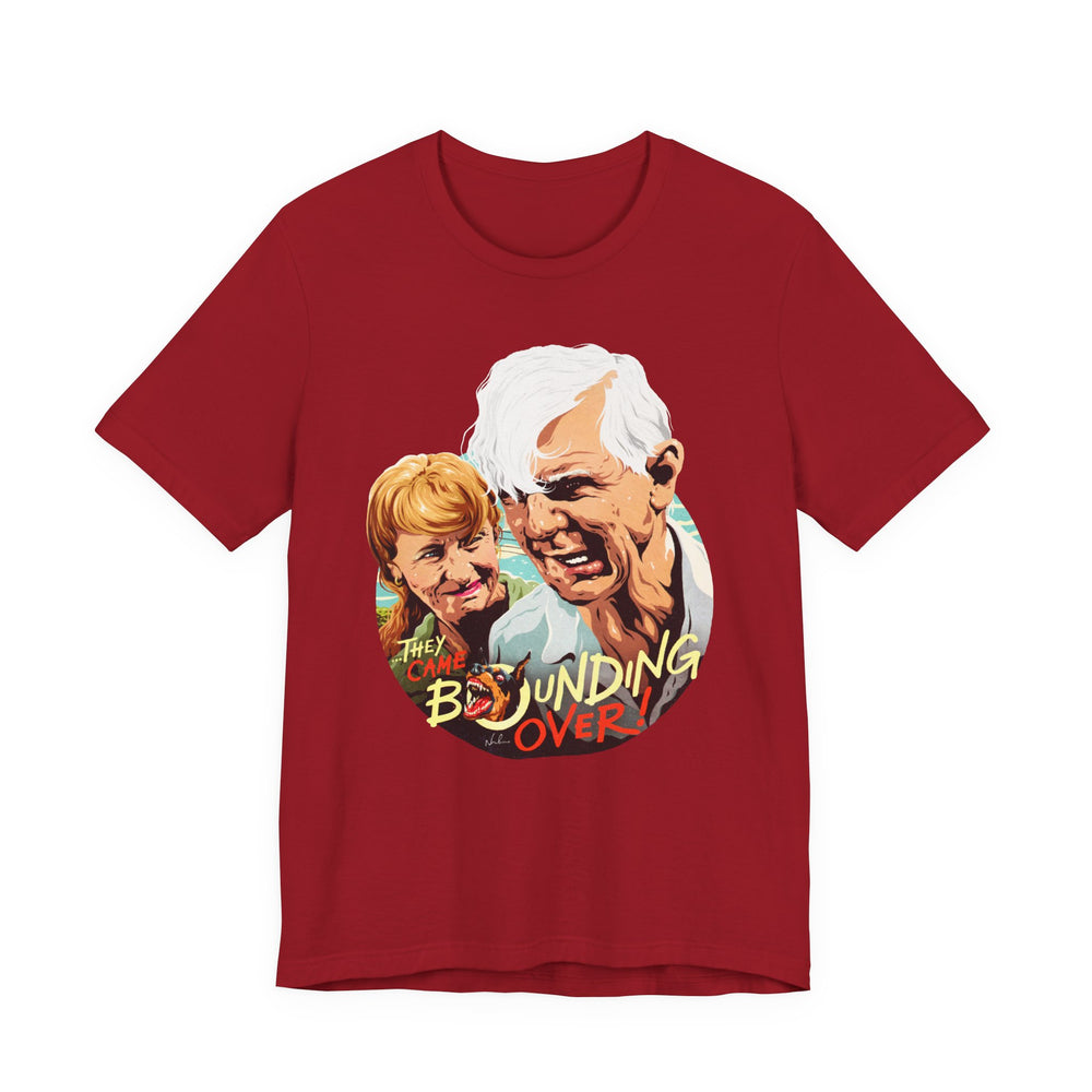 THEY CAME BOUNDING OVER! [US-Printed] - Unisex Jersey Short Sleeve Tee