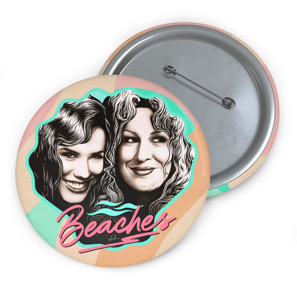 BEACHES - Custom Pin Buttons