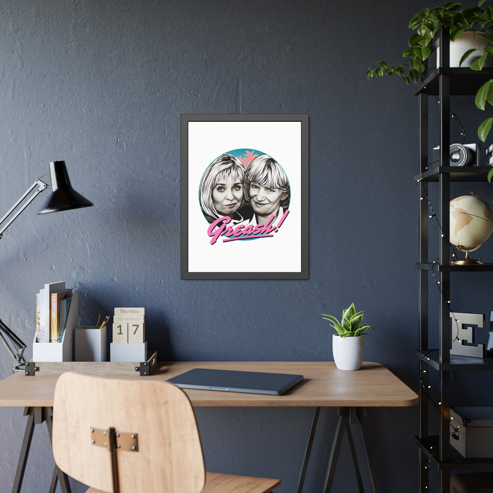 GREASH! - Framed Paper Posters