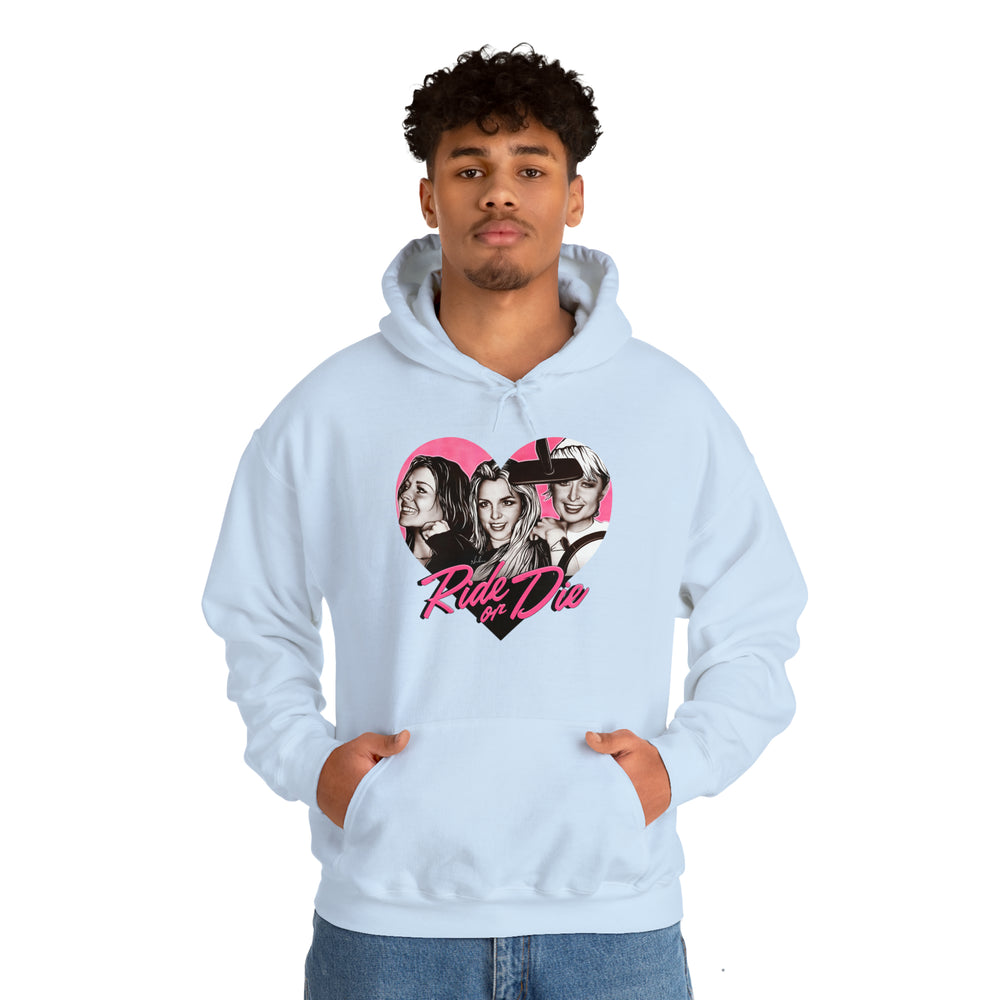 RIDE OR DIE [Australian-Printed] - Unisex Heavy Blend™ Hooded Sweatshirt