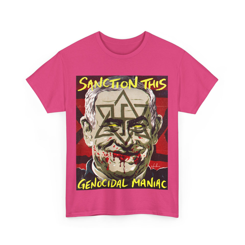 Sanction This Genocidal Maniac [Australian-Printed] - Unisex Heavy Cotton Tee