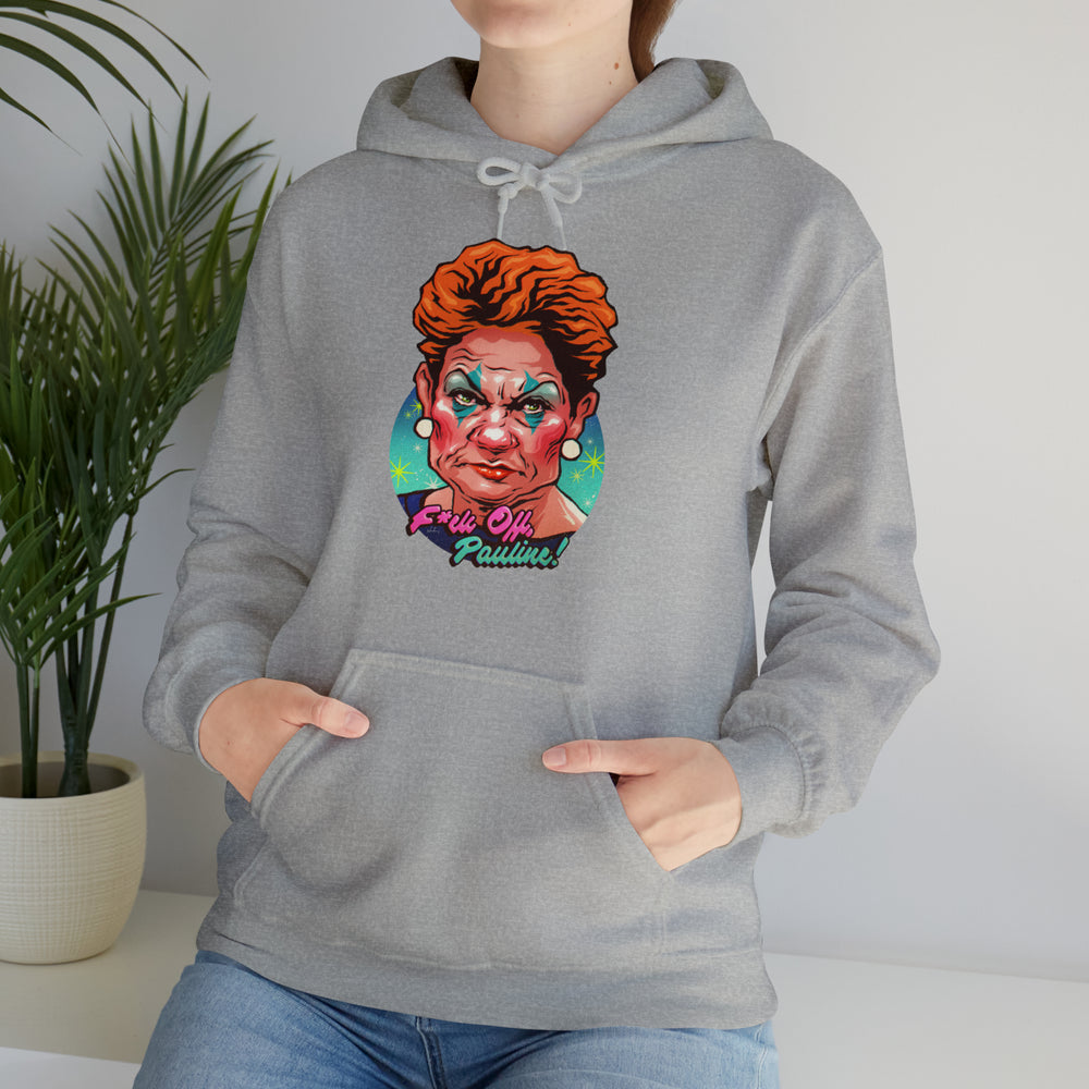 F*ck Off, Pauline! [Australian-Printed] - Unisex Heavy Blend™ Hooded Sweatshirt