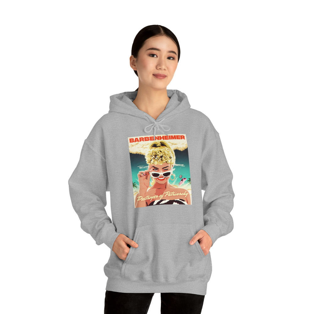 BARBENHEIMER [Australian-Printed] - Unisex Heavy Blend™ Hooded Sweatshirt