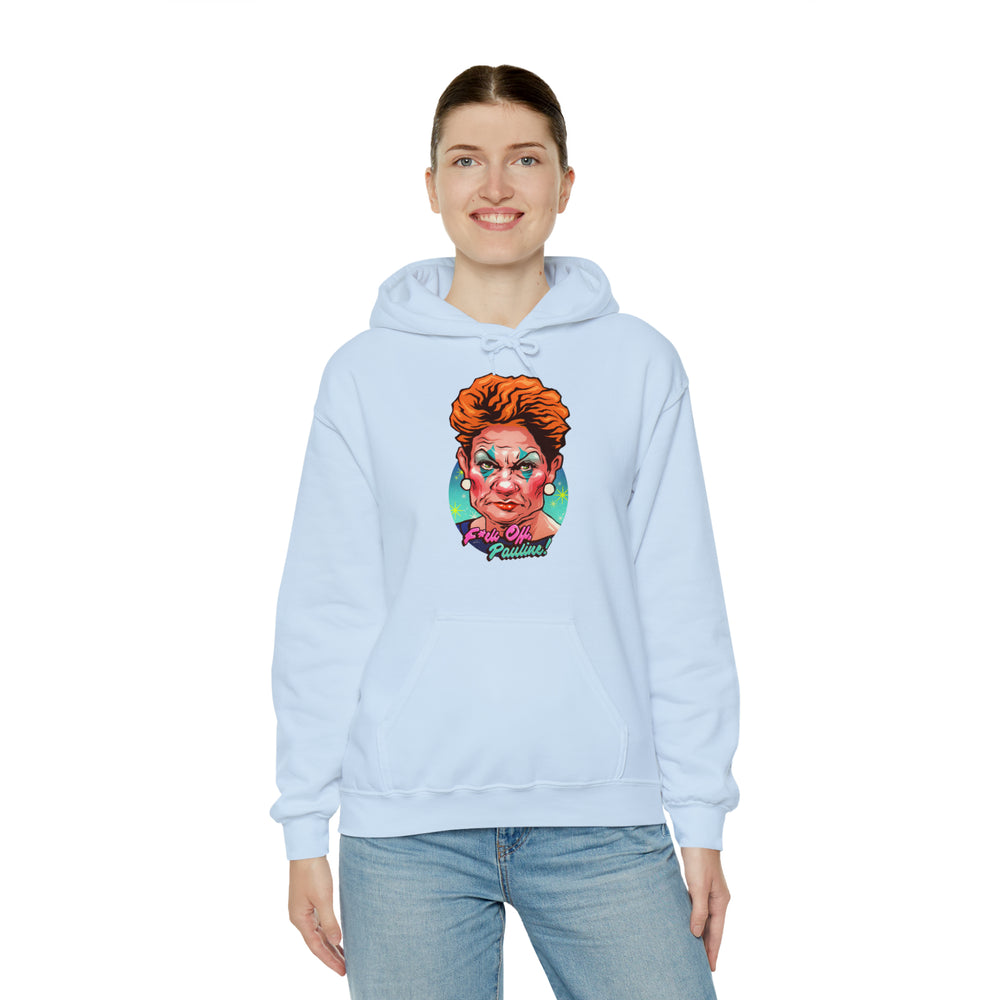 F*ck Off, Pauline! [Australian-Printed] - Unisex Heavy Blend™ Hooded Sweatshirt