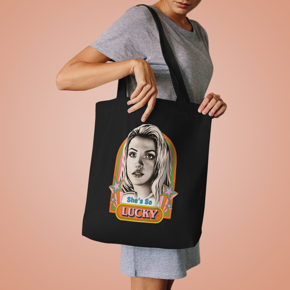 She's So Lucky [Australian-Printed] - Cotton Tote Bag