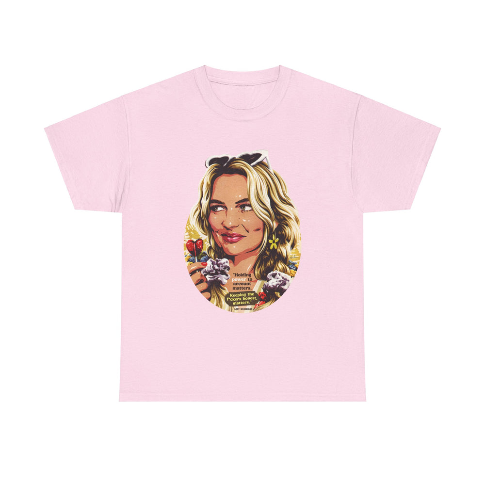 AMY - Website Version [Australian-Printed] - Unisex Heavy Cotton Tee