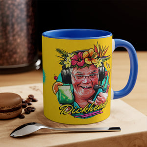 DICKHEAD - 11oz Accent Mug (Australian Printed)