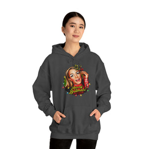 Merry Britmas! [Australian-Printed] - Unisex Heavy Blend™ Hooded Sweatshirt