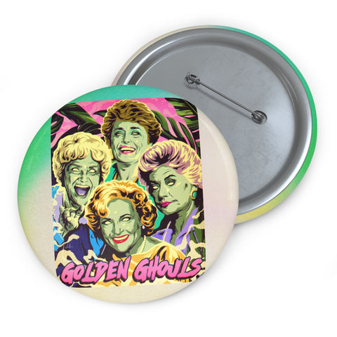 GOLDEN GHOULS [US-Printed] - Pin Buttons