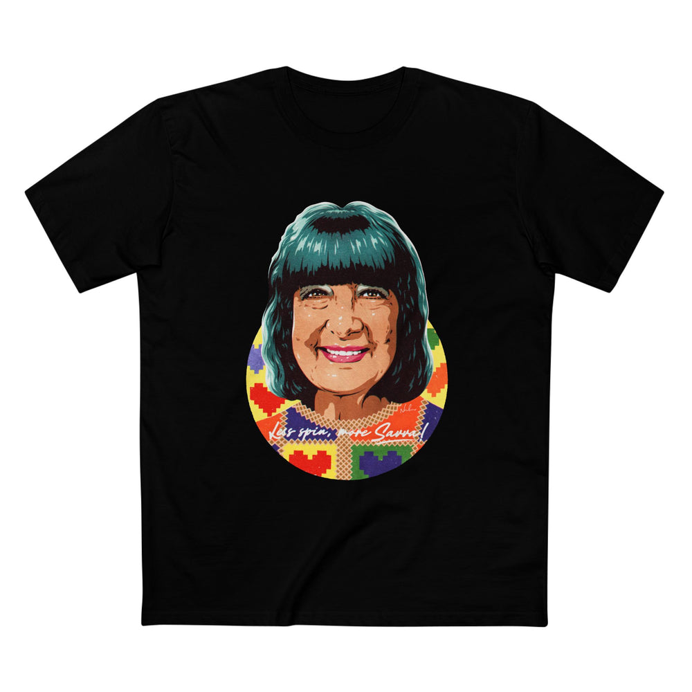 Less Spin, More Savva [Australian-Printed] Men's Staple Tee