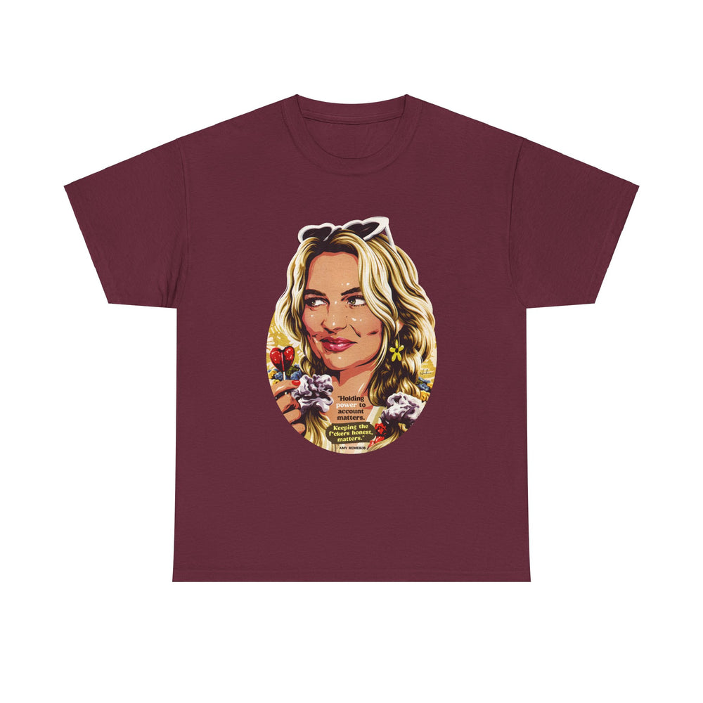 AMY - Website Version [Australian-Printed] - Unisex Heavy Cotton Tee