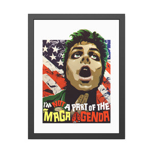 MAGA AGENDA - Framed Paper Posters