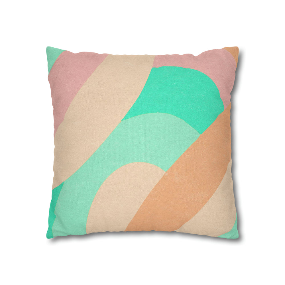 BEACHES - Spun Polyester Square Pillow Case 16x16" (Slip Only)