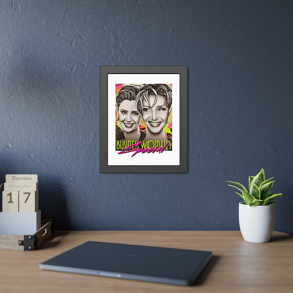 BUSINESS WOMEN'S SPECIAL - Framed Paper Posters