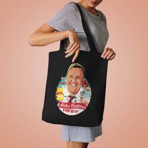 Miles Better For QLD [Australian-Printed] - Cotton Tote Bag