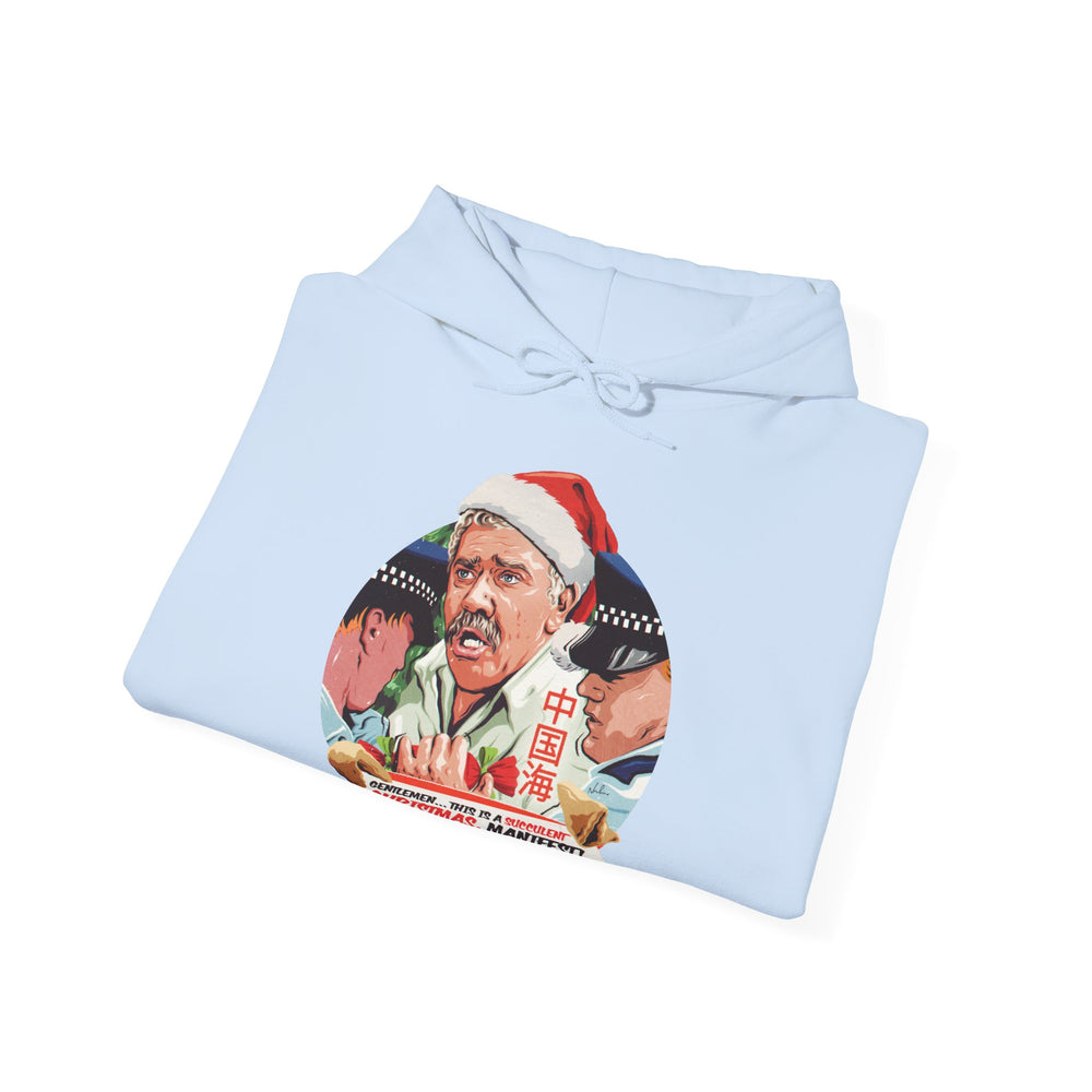 GENTLEMEN... THIS IS A SUCCULENT CHRISTMAS, MANIFEST! [Australian-Printed] - Unisex Heavy Blend™ Hooded Sweatshirt