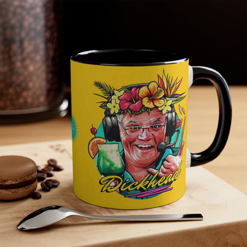 DICKHEAD - 11oz Accent Mug (Australian Printed)