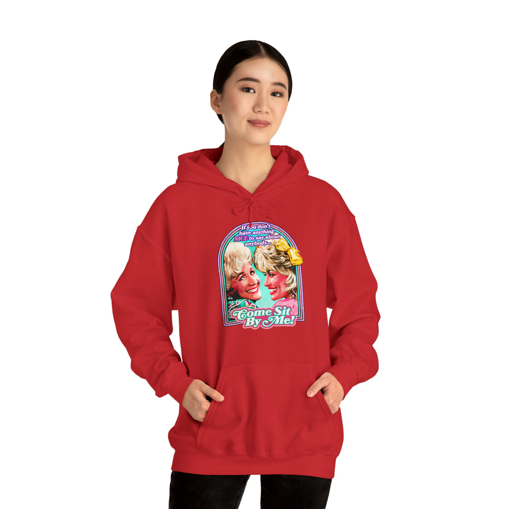 Come Sit By Me! [Australian-Printed] - Unisex Heavy Blend™ Hooded Sweatshirt