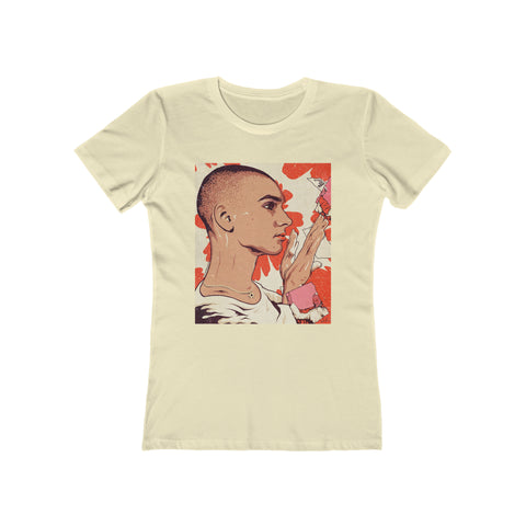 Fight The Real Enemy - Women's The Boyfriend Tee