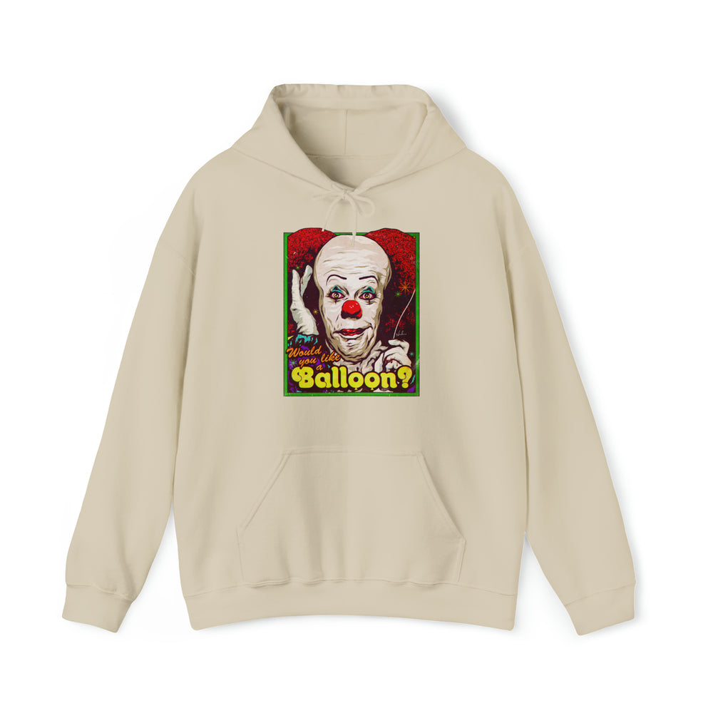 Would You Like A Balloon? [Australian-Printed] - Unisex Heavy Blend™ Hooded Sweatshirt