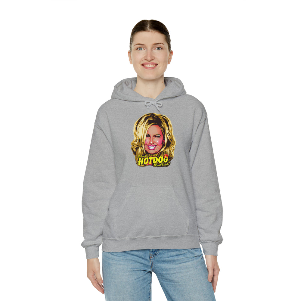 Makes Me want A Hot Dog Real Bad! [Australian-Printed] - Unisex Heavy Blend™ Hooded Sweatshirt