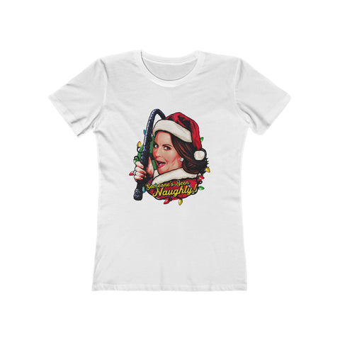 Someone's Been Naughty! [US-Printed] - Women's The Boyfriend Tee